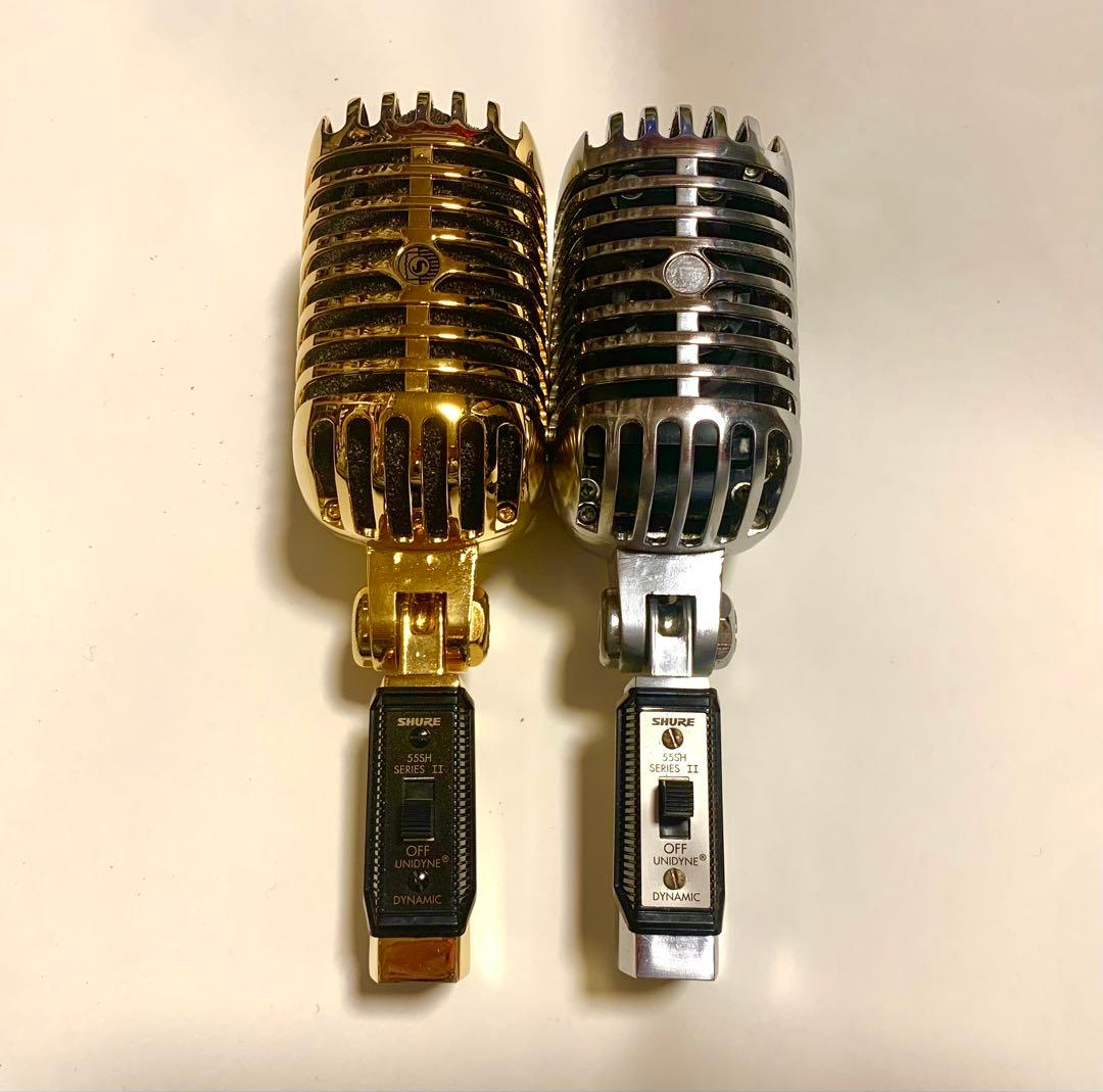 【希少】SHURE 55SH Series Ⅱ GOLD 70周年限定＋おまけ