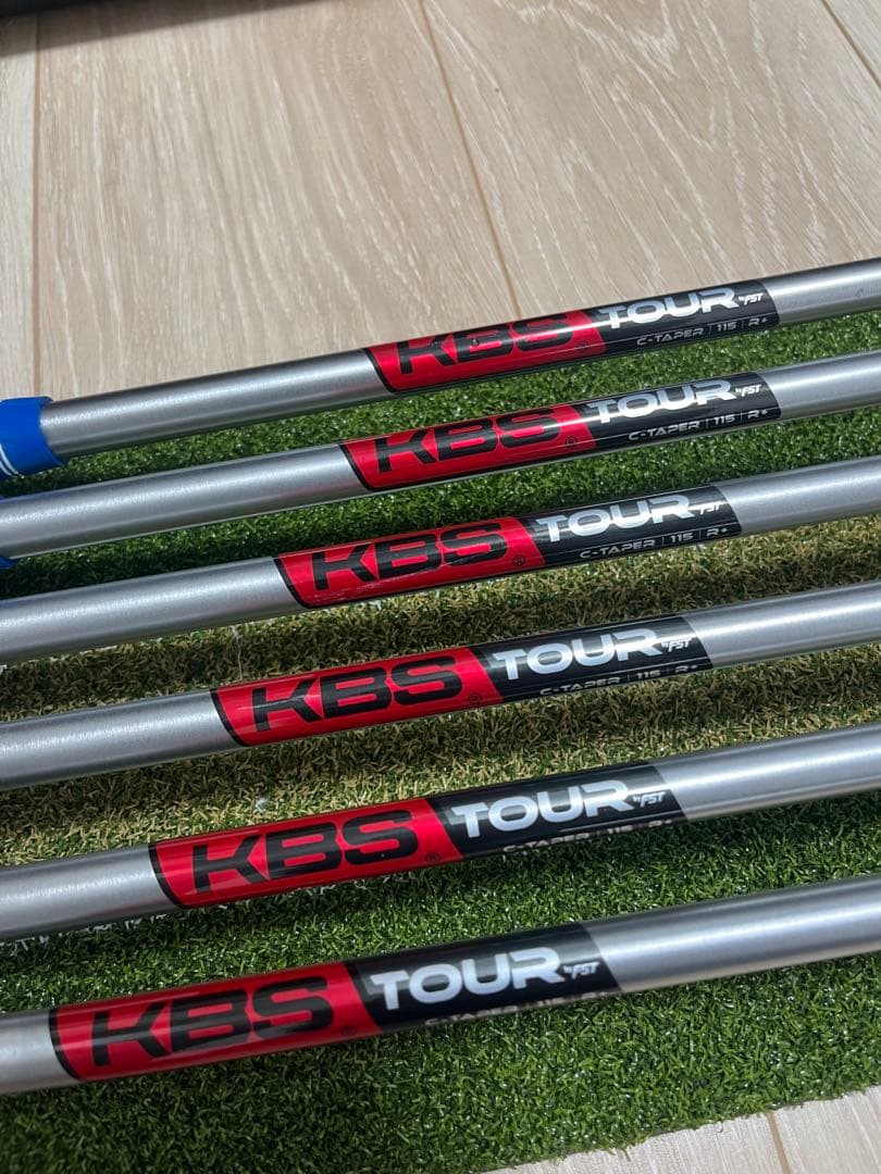 【レア美品】ピンi230 5〜P 6本セット KBS C-TAPER 115