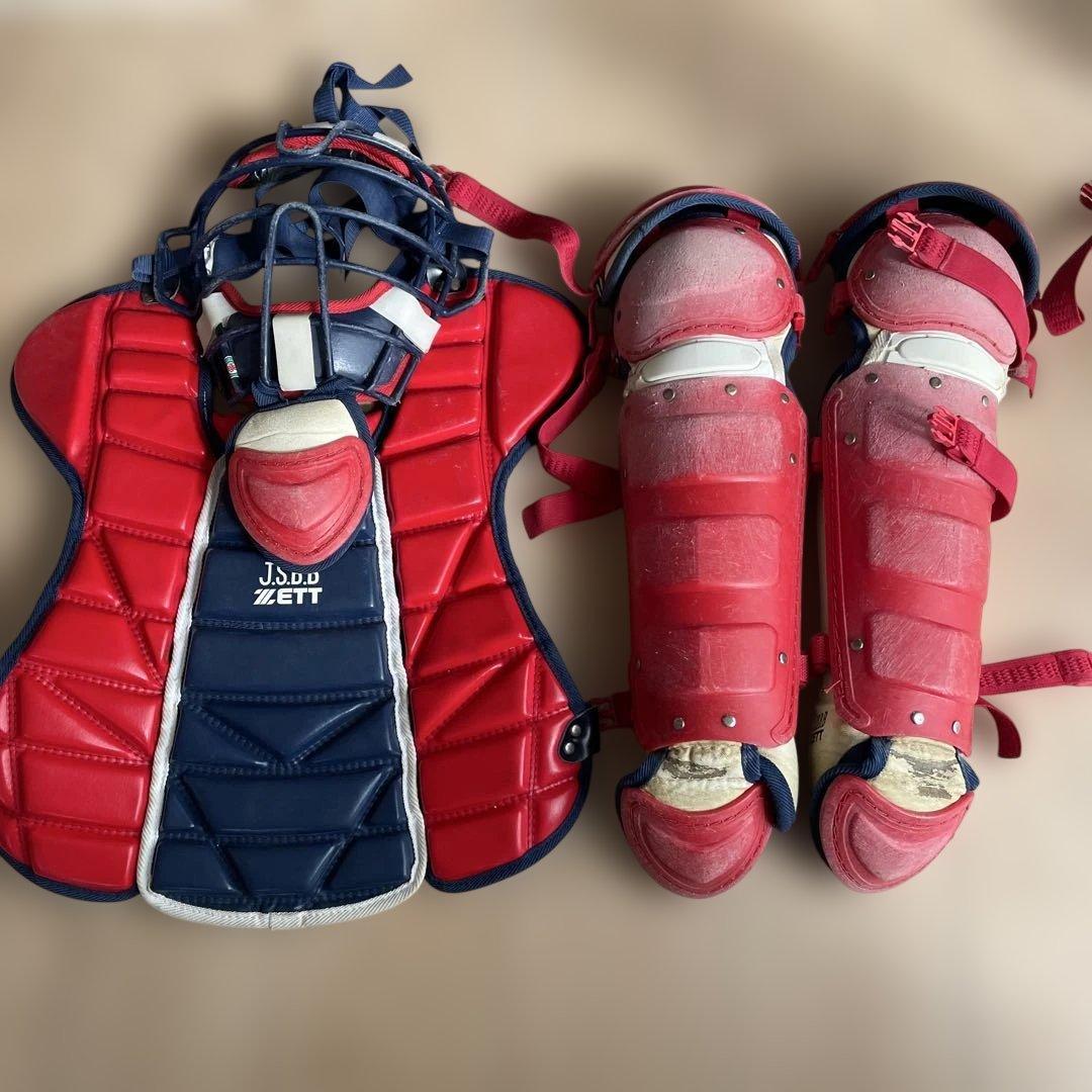 ZETT キャッチャー用プロテクター J.S.B.B.少年用