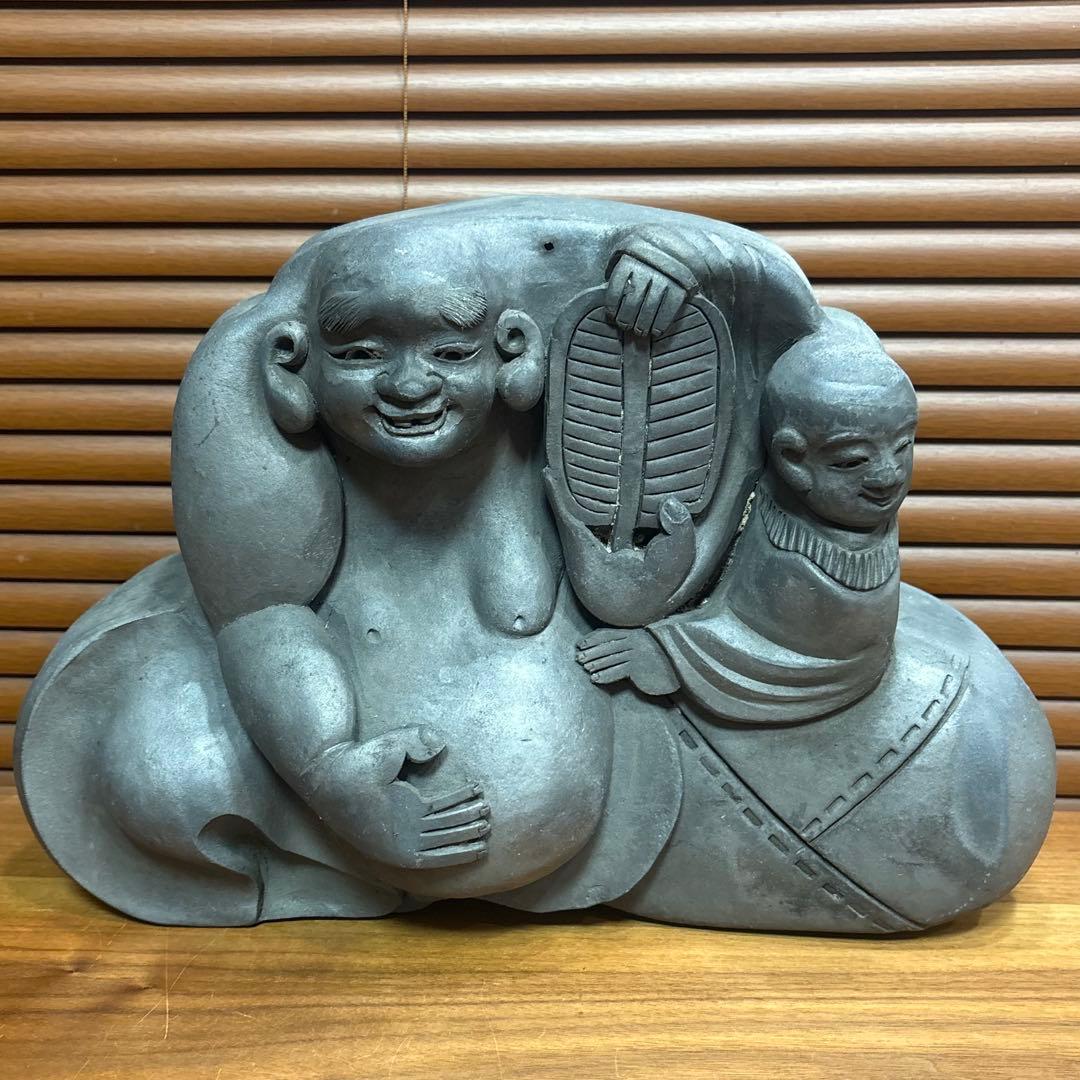 昔の縁起の良い瓦