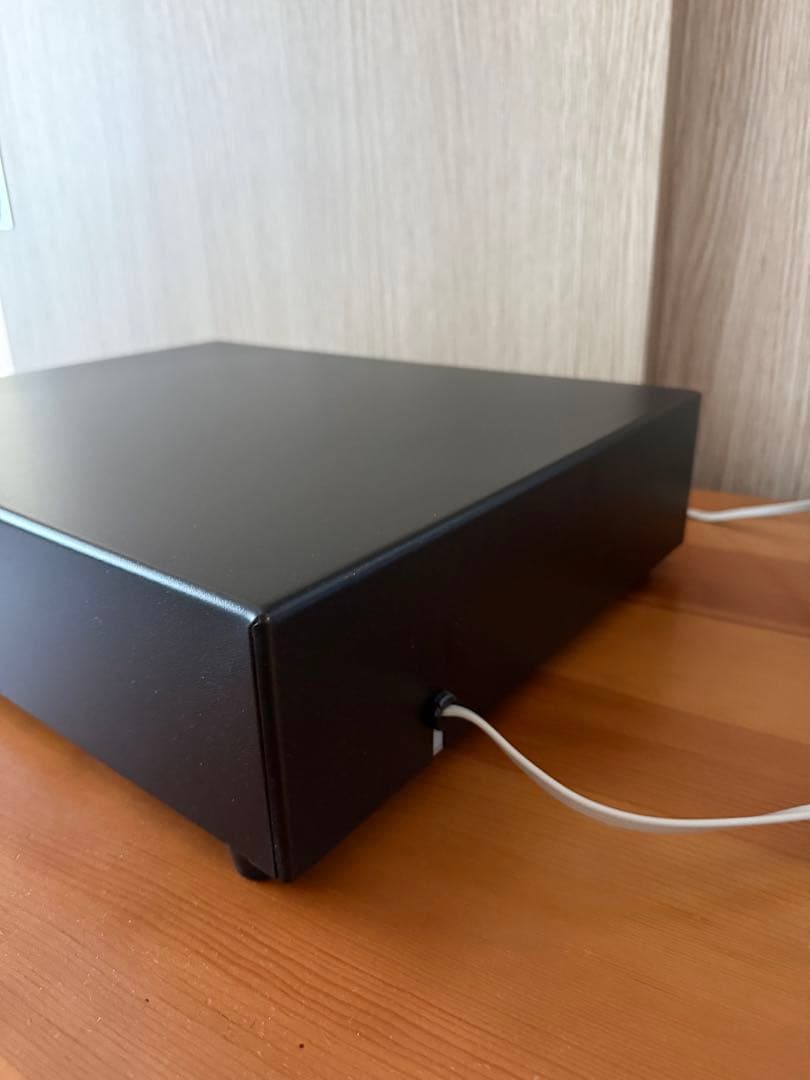 【開封のみ未使用】セイコーインスツル キャッシュドロア 黒 DRW-A01-K