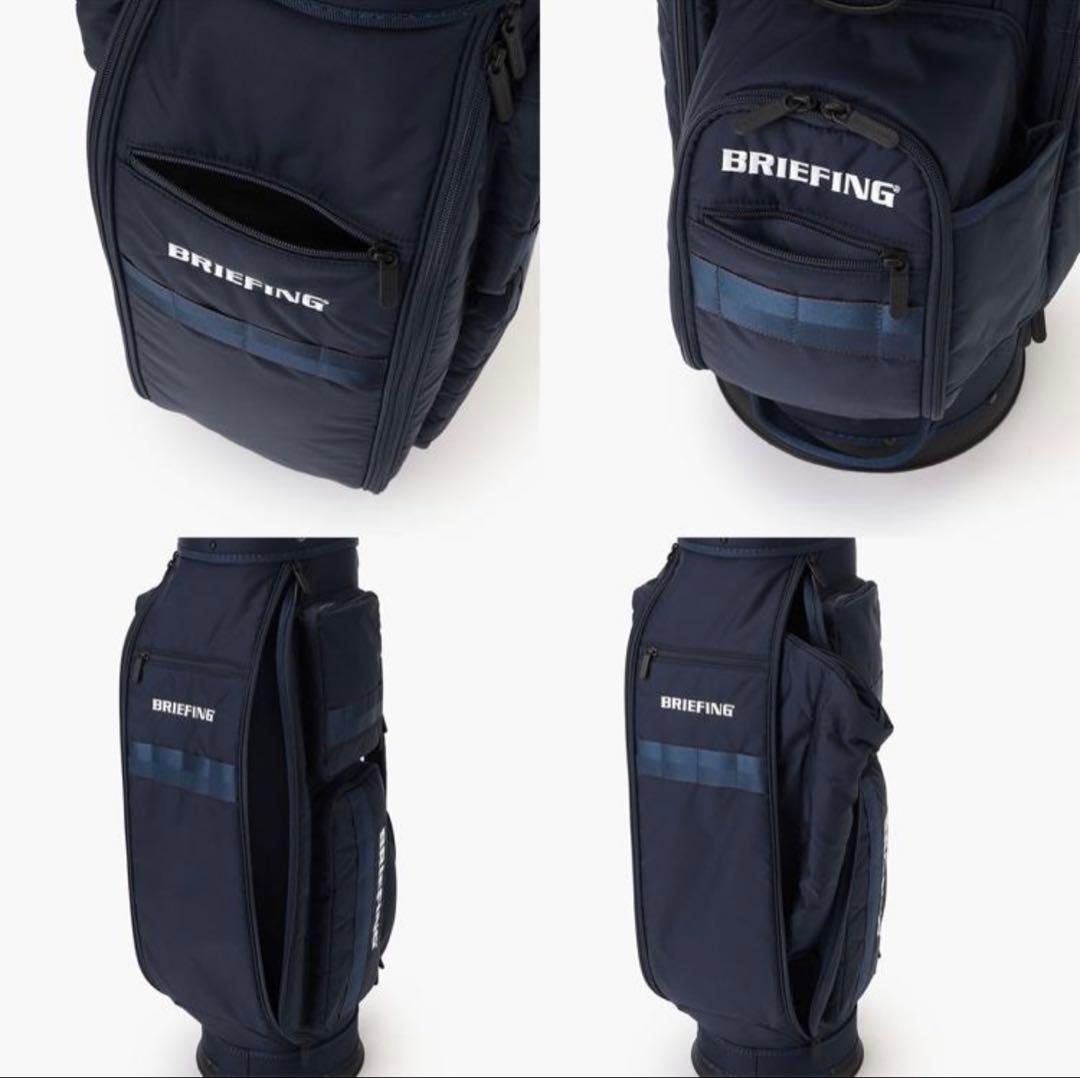 ブリーフィング ゴルフ キャディバッグ BRG251D01ライトグレー