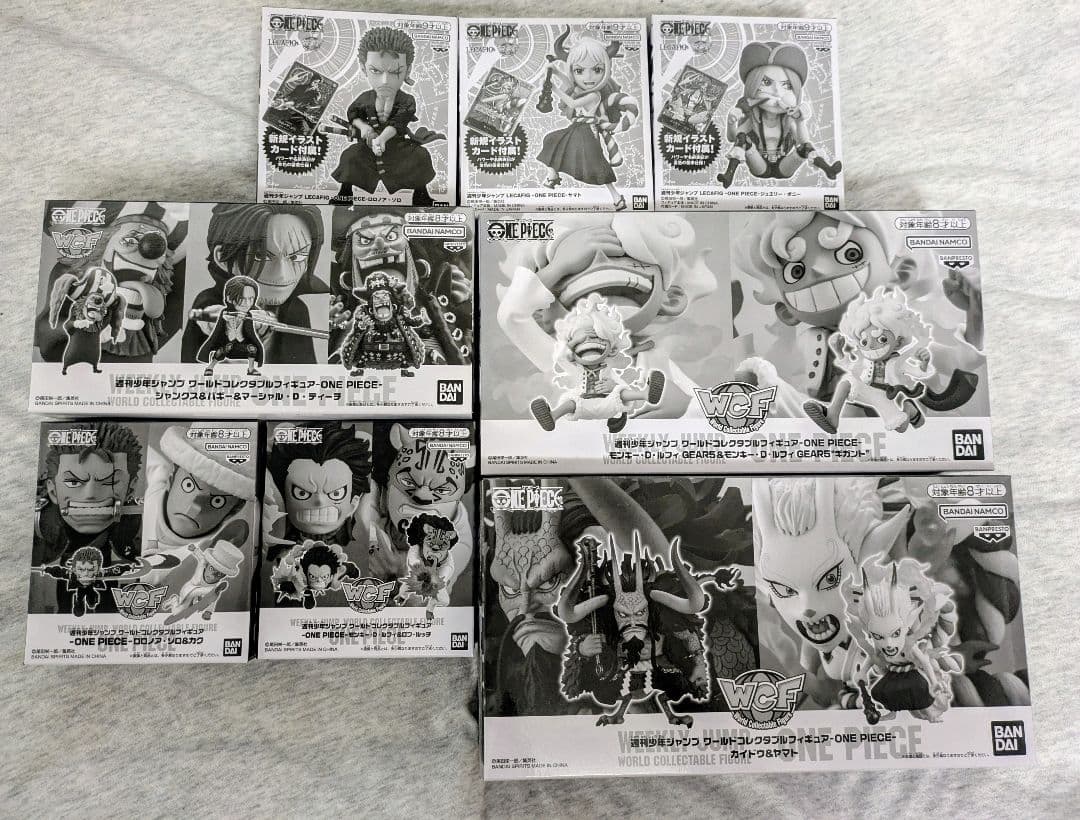 ワンピース ワールドコレクタブル 応募者全員サービス 8種　WCF レカフィグ