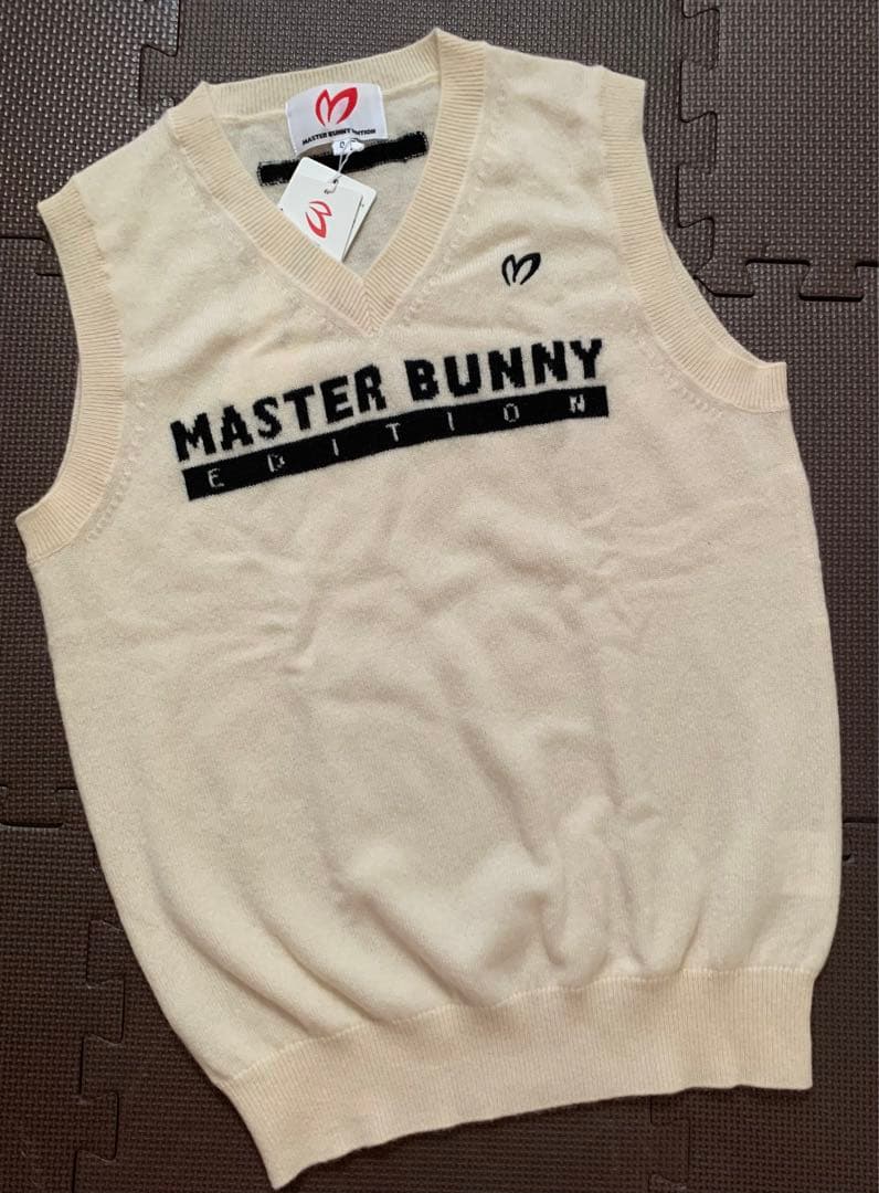 再再再値下げタグ付！MASTER BUNNYEDITION カシミヤベスト