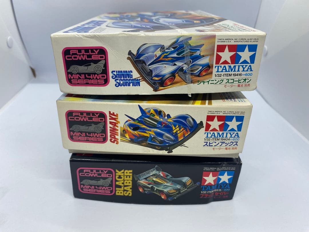 ミニ四駆　TAMIYA 3点セット　未組み立て