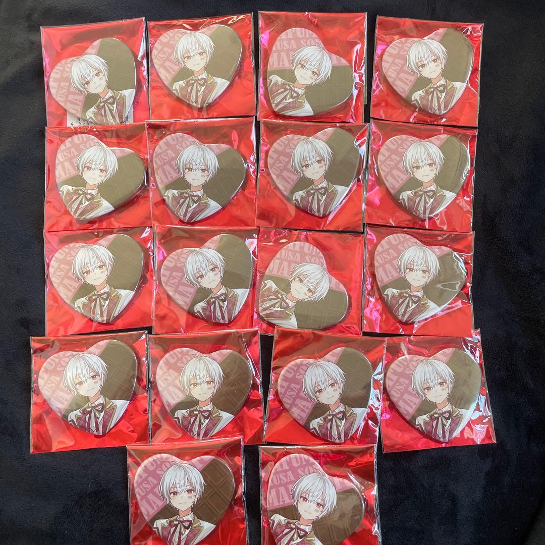 まふまふ　バレンタイン　缶バッジ　18点