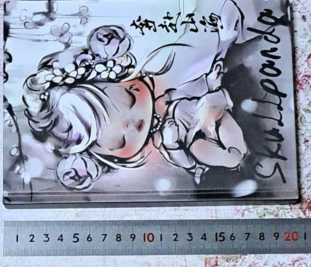 No. 1031 ドラノート らぶぶノート スカルパンダノート 中カラフル