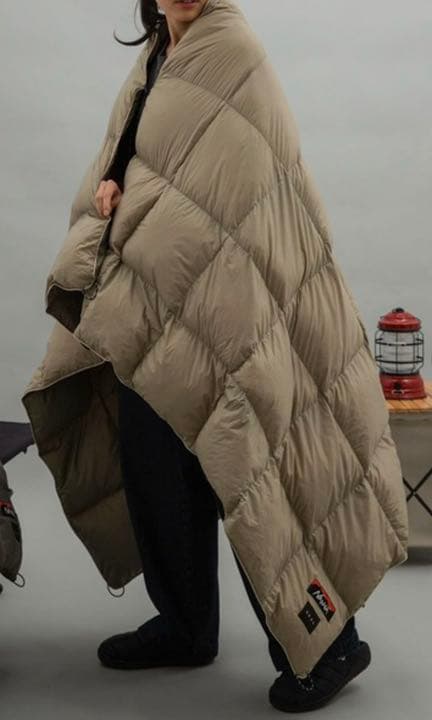 NANGA × EKAL 別注 ダウンブランケット ベージュ ナンガ