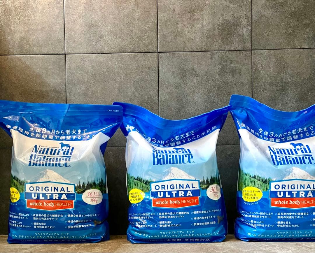 Natural Balance ORIGINAL ULTRA 5.45kg×3