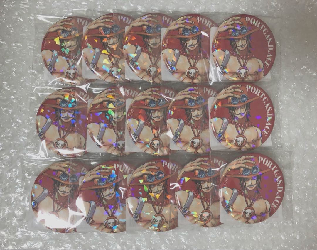 ONEPIECE ワンピース オールスター 缶バッジ エース