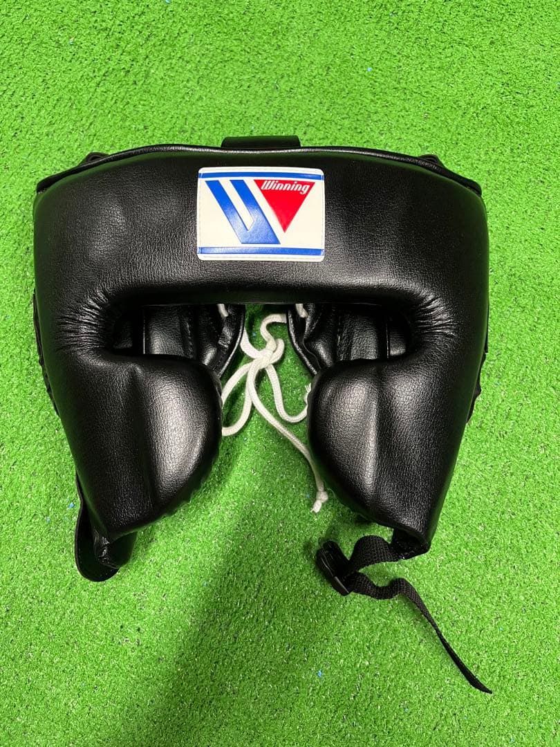 JINBEOM KIM Winning ヘッドギア Mサイズ 黒