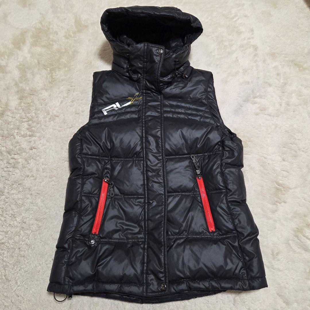 新品　RLX　ダウンベスト　2way　ダウンジャケット　ラルフローレン　ブラック