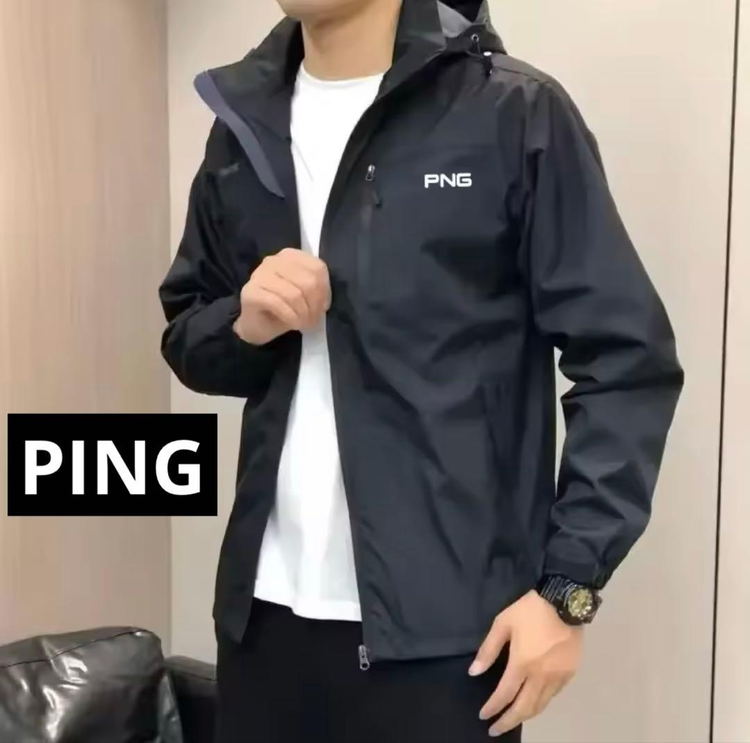 PING ピン 防風ジャケット　マウンテンパーカー　ゴルフウェア Lサイズ