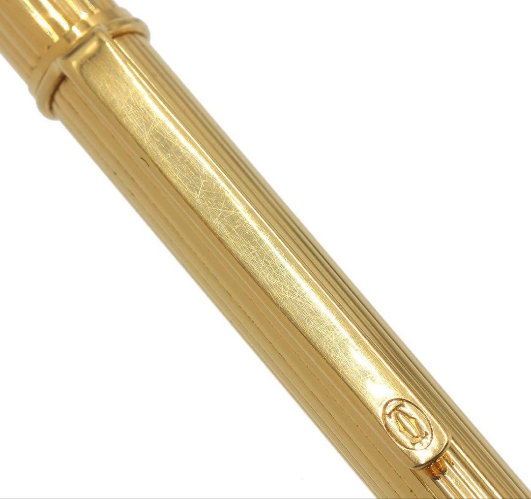 R2628 美品 カルティエ マスト ロゴ ボールペン