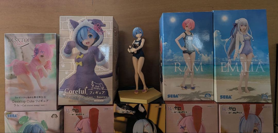 リゼロ フィギュアまとめ