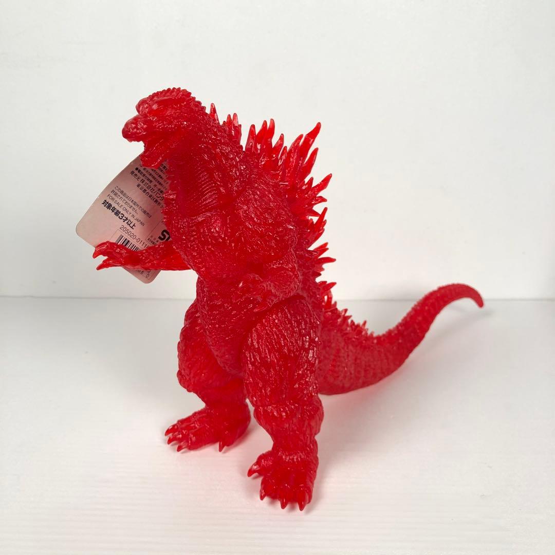 ゴジラ2003(クリアレッド) イトーヨーカドー限定 ムービーモンスター ソフビ