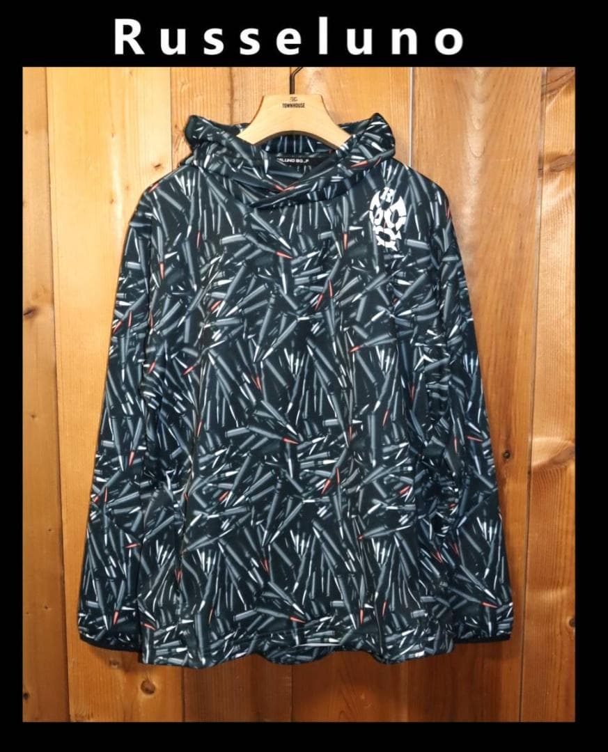 新品 Russeluno GOLF ライトフーディ (4/M) Ⓗ