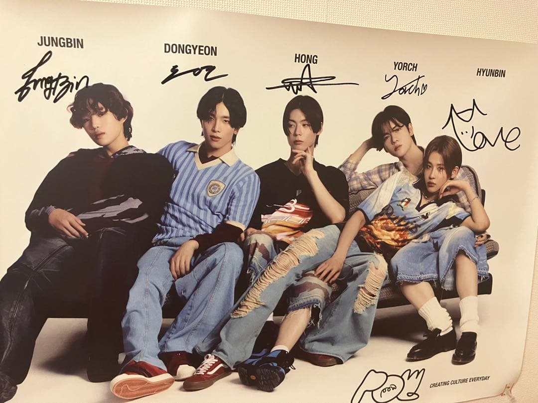 POW サイン入りポスター