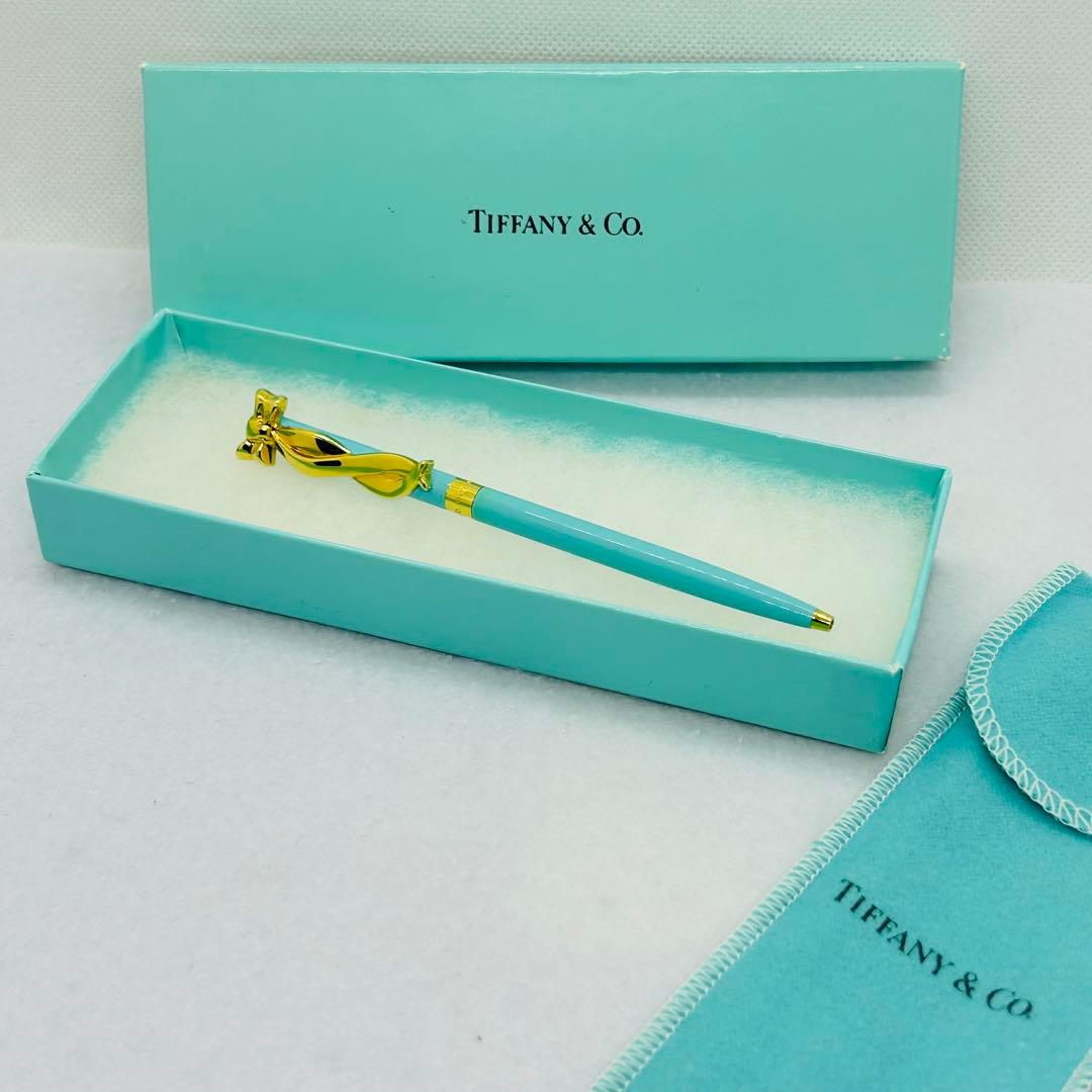 Tiffany&Co. ティファニー ボールペン リボン 箱付き