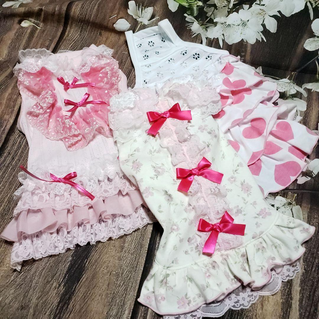 犬服　♡ラブリー♡　ハンドメイド