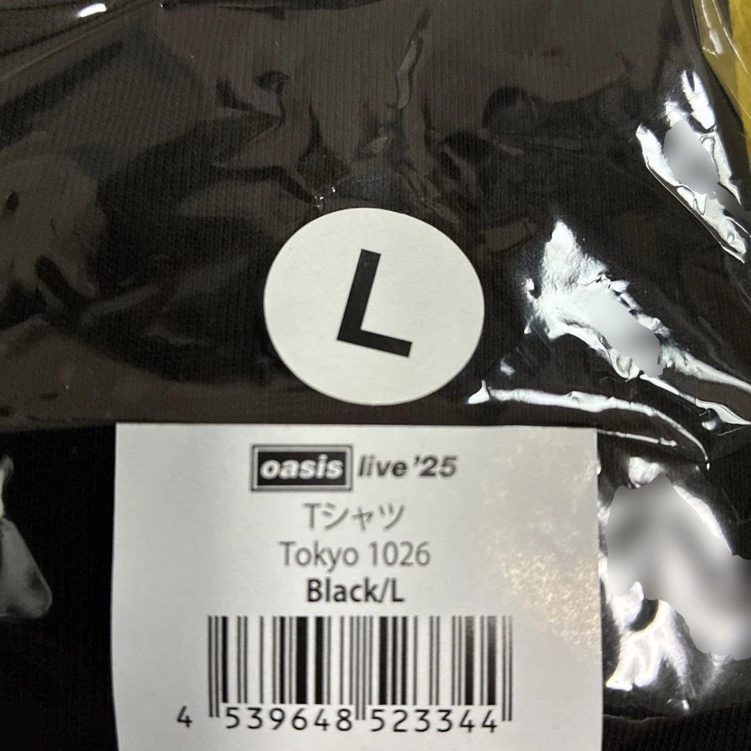 oasis live '25 Tシャツ ブラック Lサイズ