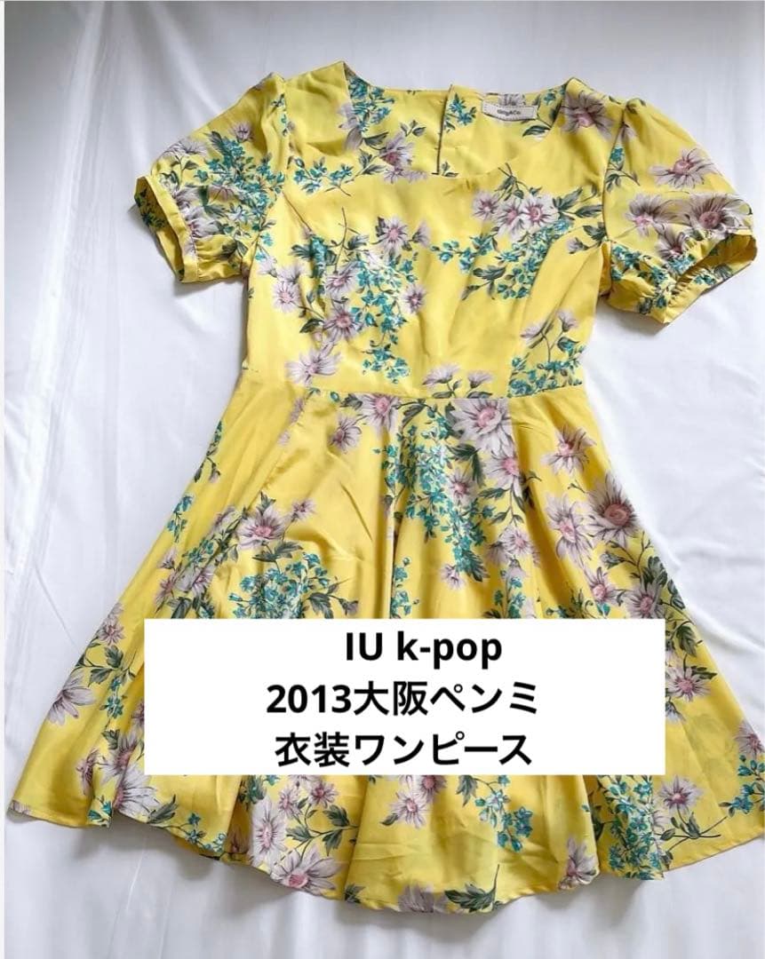 IU 2013 ファンミーティング　衣装ワンピース