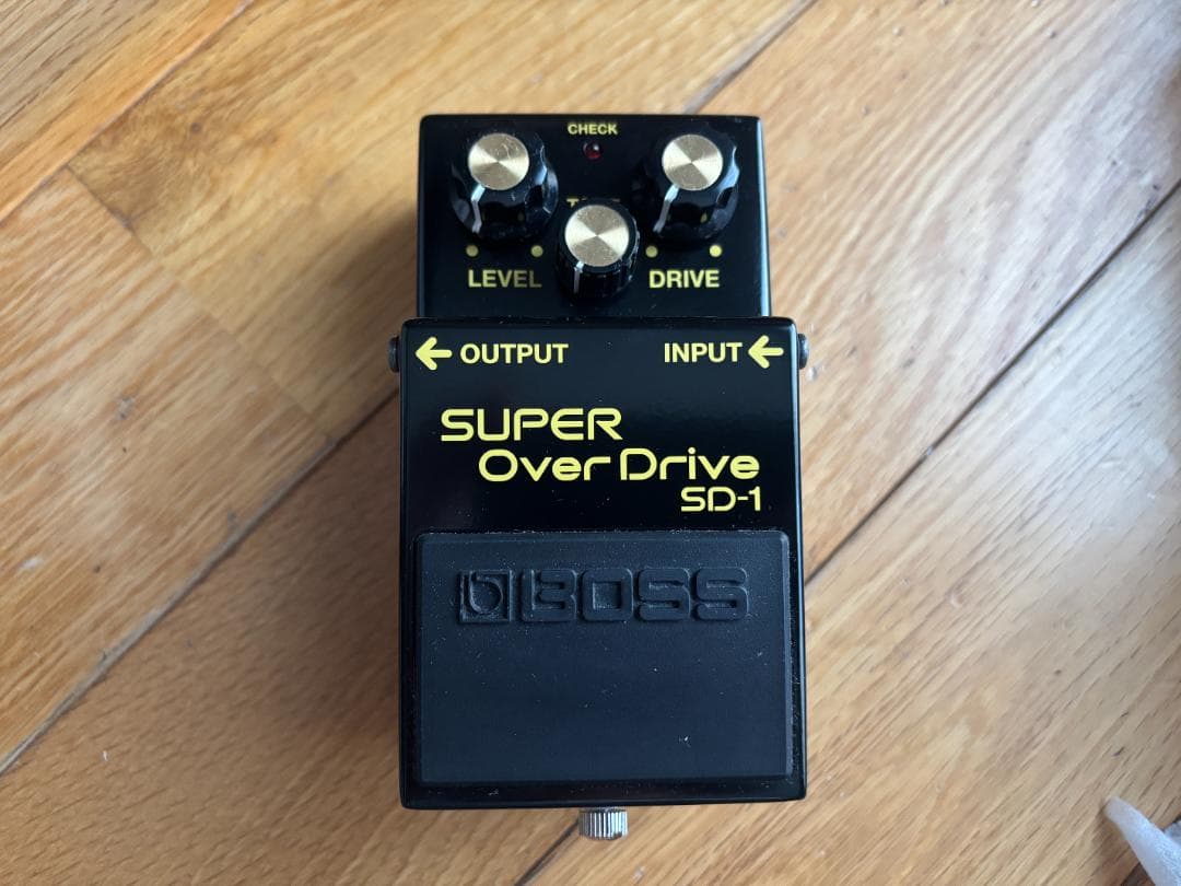 BOSS SD-1 Super OverDrive 40周年記念モデル