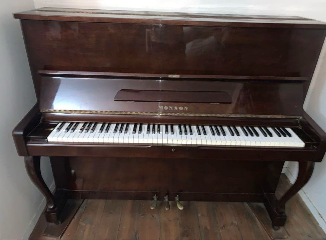 MONSON アップライトピアノ 88鍵 ダークブラウン