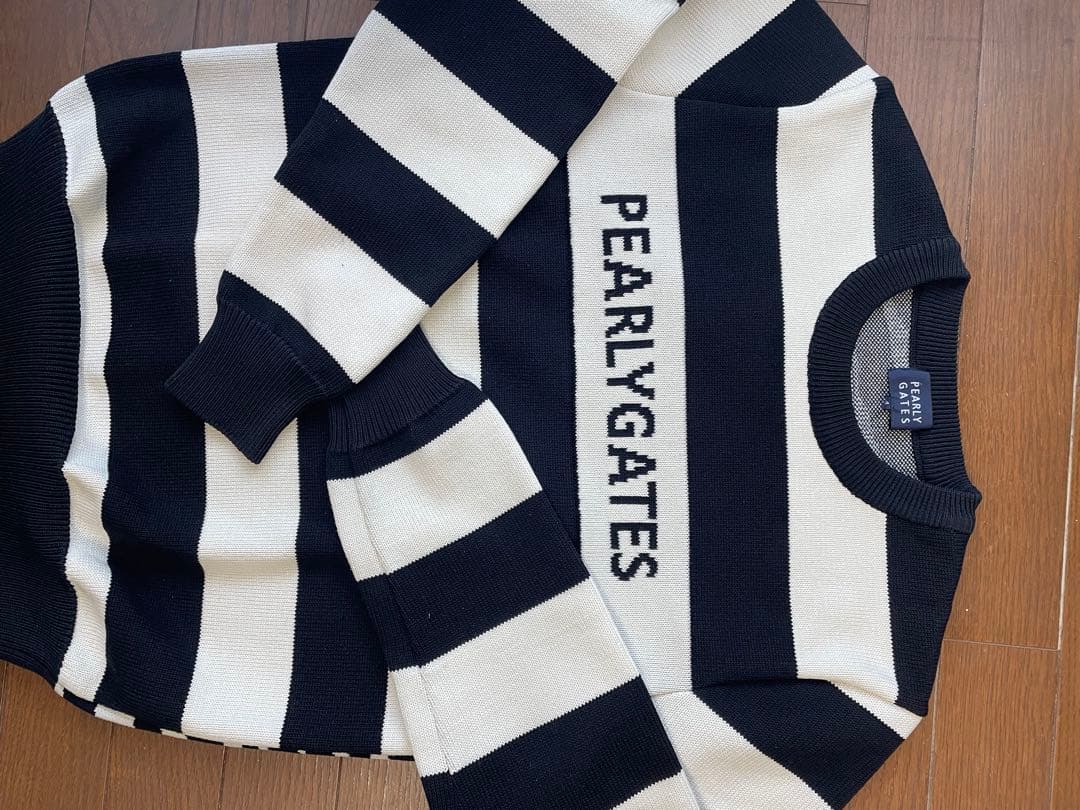 PEARLY GATES ボーダーセーター サイズ4