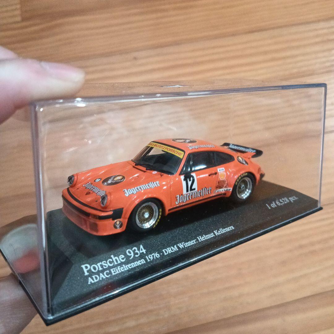 ミニチャンプス 1/43 ミニカー934イエガーマイスター PORSCHE