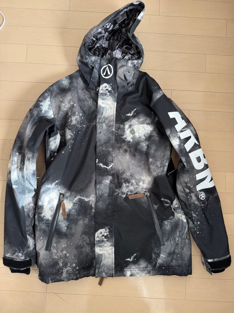 ARBN スノボウェア 上下セット メンズS 着用2回