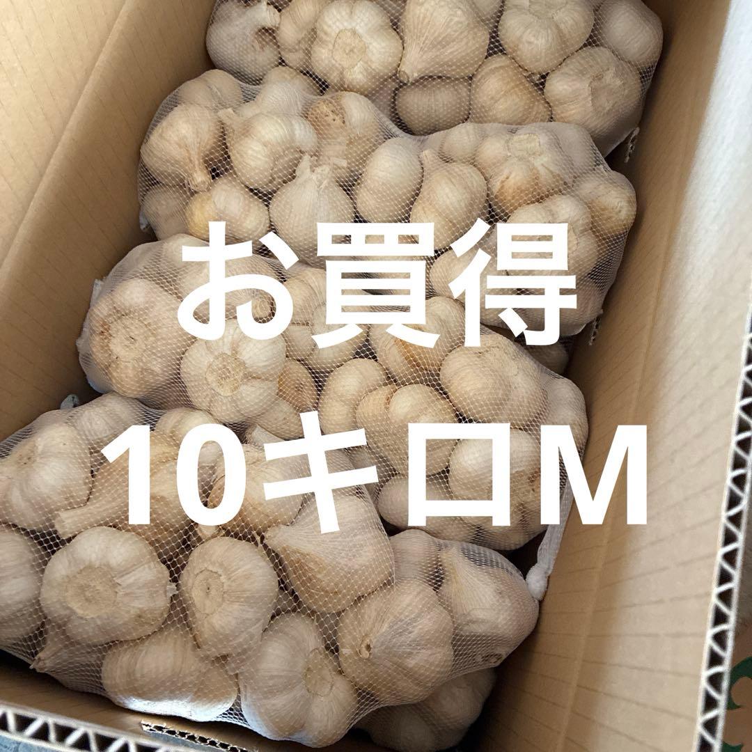 新物　青森県にんにく10Kg M 早い者勝ち