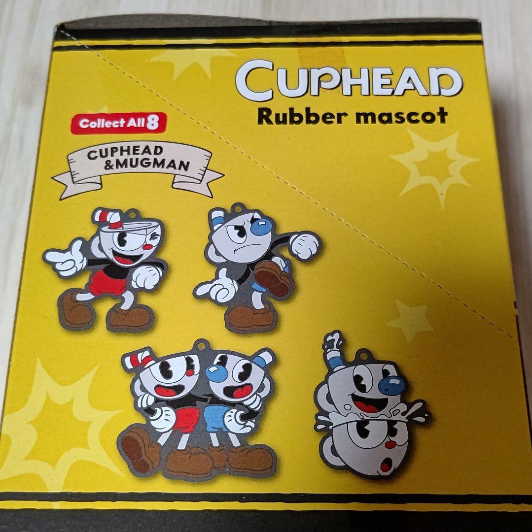 【新品・未開封】カップヘッド　スクエア缶バッジ、ラバーマスコット　まとめ売り