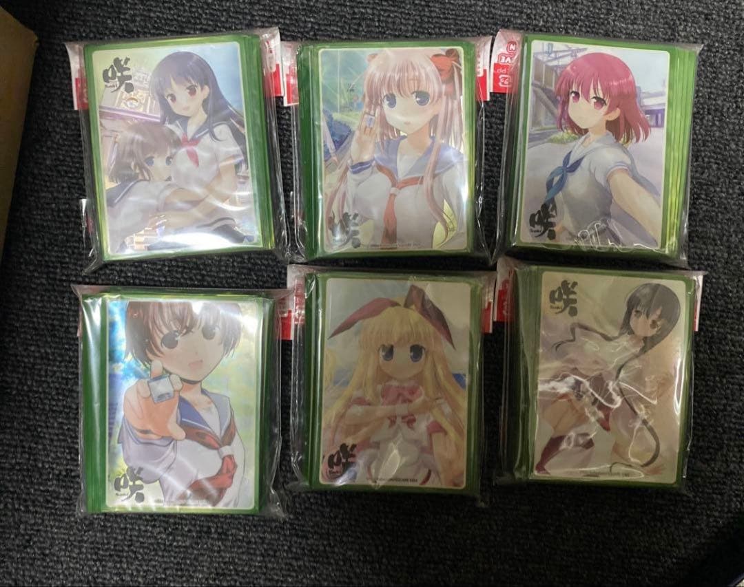 咲-Saki-全６種セット　きゃらスリーブマットシリーズ