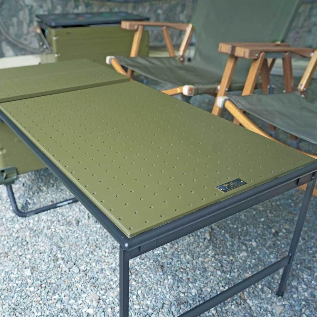 【新品/未使用】H&O SCブリッジテーブル25 OD ＋ おまけワッペン