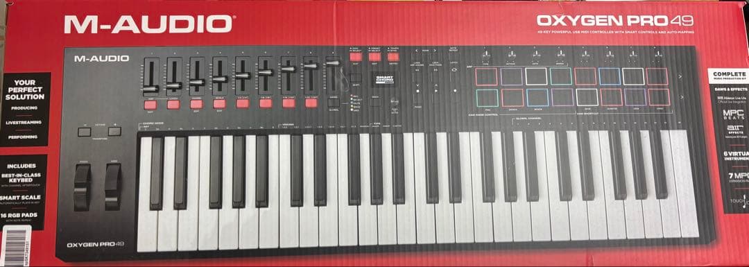 M-AUDIO OXYGEN PRO 49 MIDIキーボード