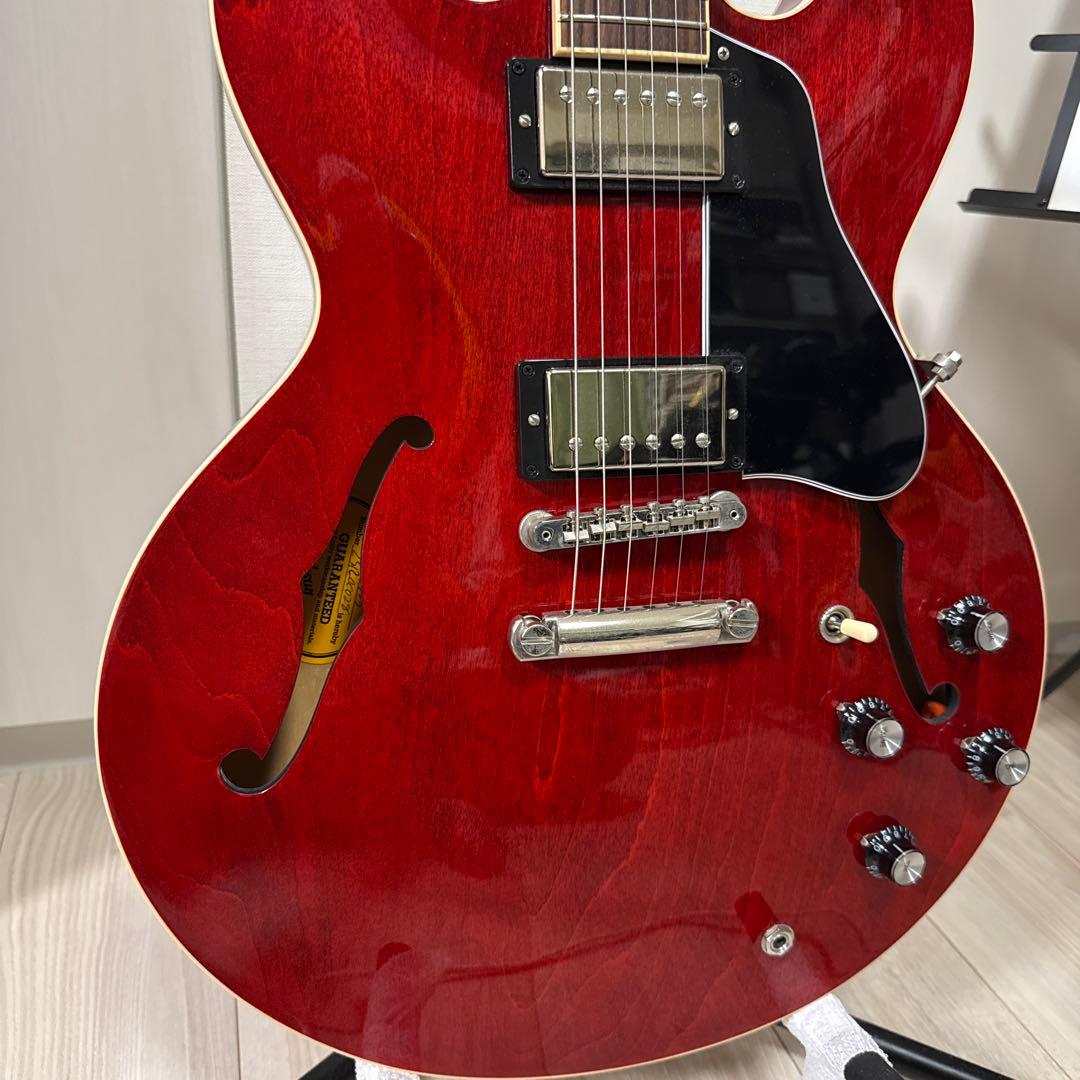 Gibson ES-335 チェリーハードケース付き