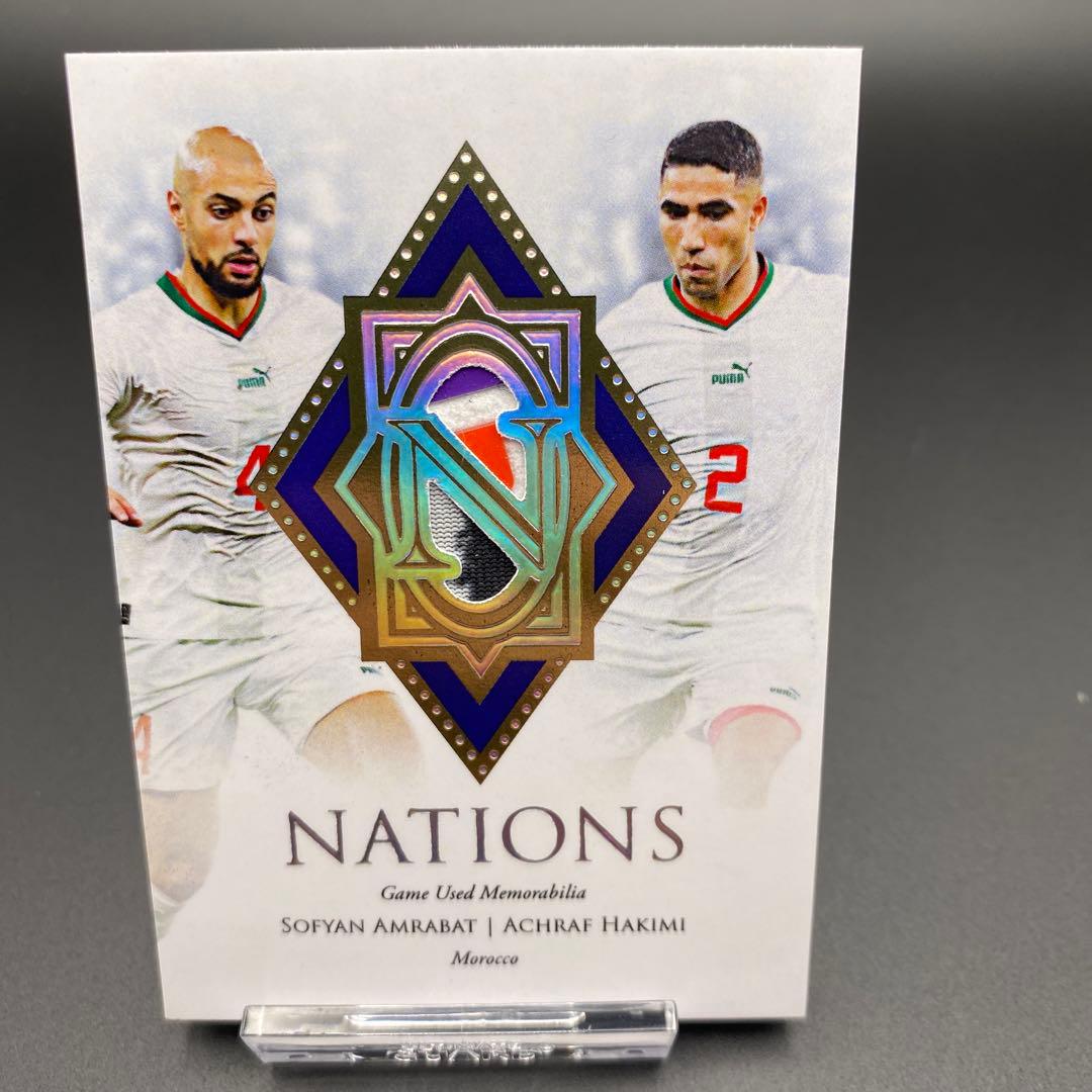 フテラ2024　1of1 モロッコ　HAKIMI AMRABAT メモラ