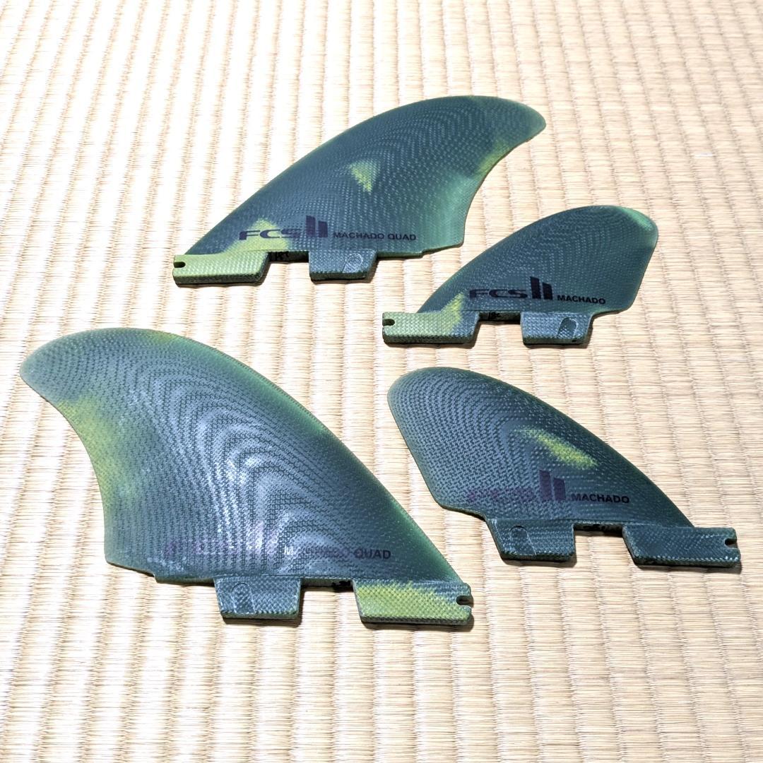 FCSII　 ロブマチャド　クアッドフィン / GREEN CAMO美品