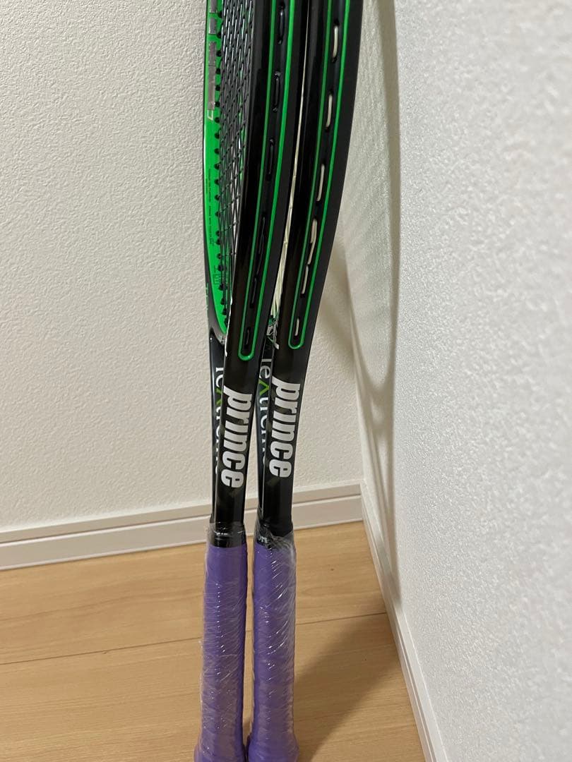 Prince ツアー100 TOUR 100 テニスラケット 2本セット 美品