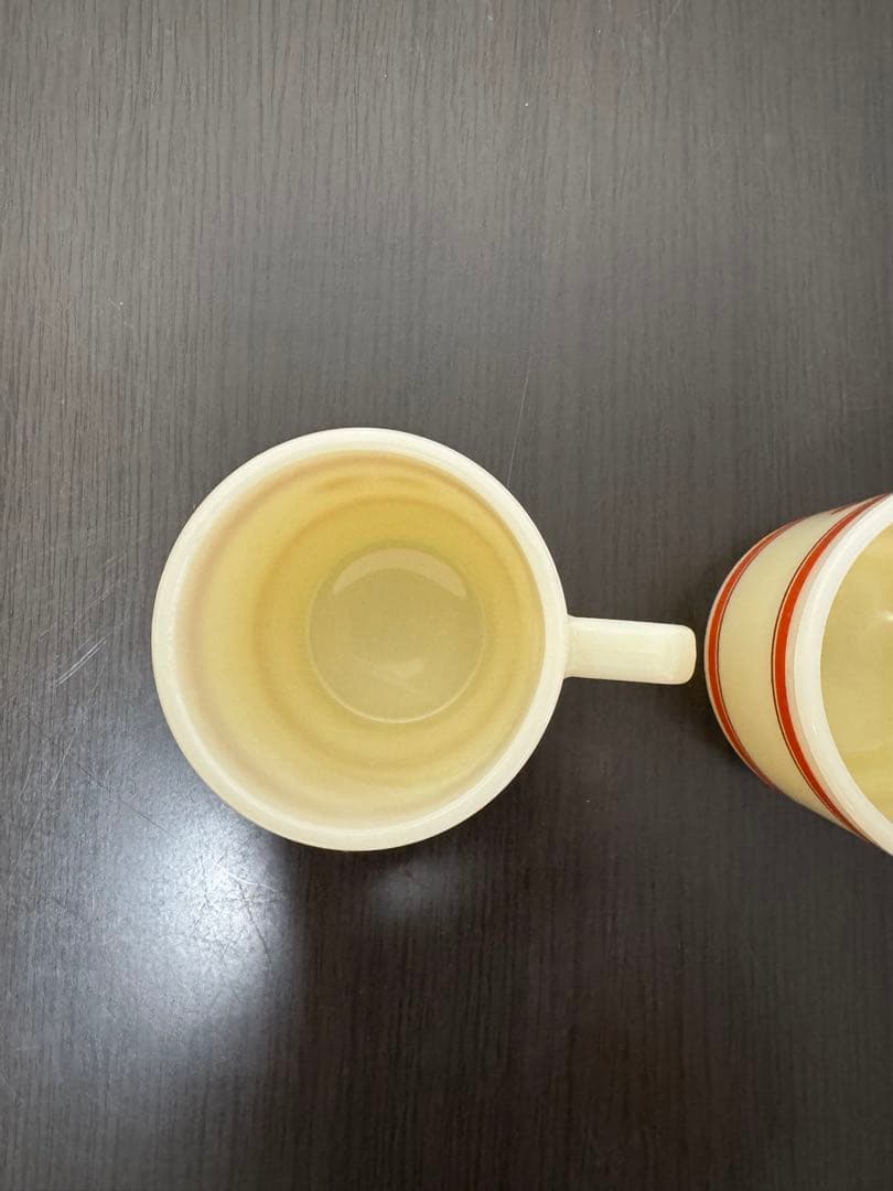 ネルデザインワークス　ミルクグラス2個セット　箱付き