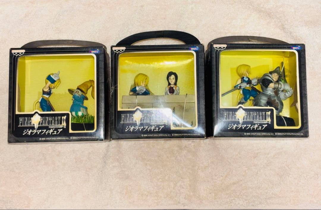 ファイナルファンタジーⅨ ジオラマフィギュア［全３種・未開封品］