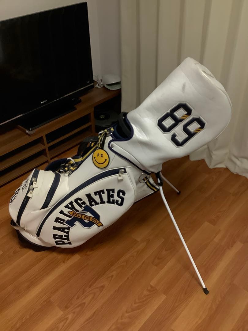 パーリーゲイツ　キャディバッグ　限定ニューヨークスマイル