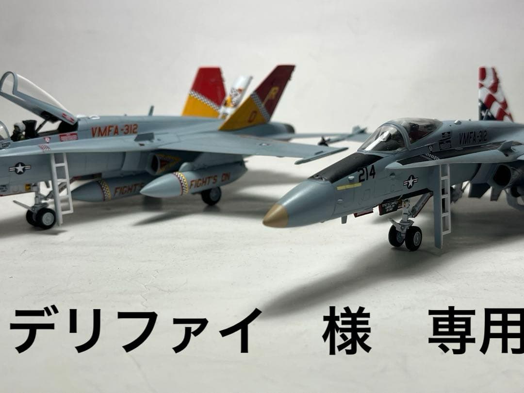 ハセガワ 1/72 F/A-18C （完成品×2）