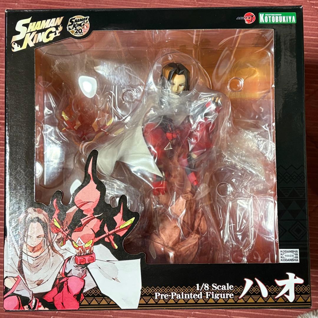シャーマンキング ハオ フィギュア 色紙付き コトブキヤ