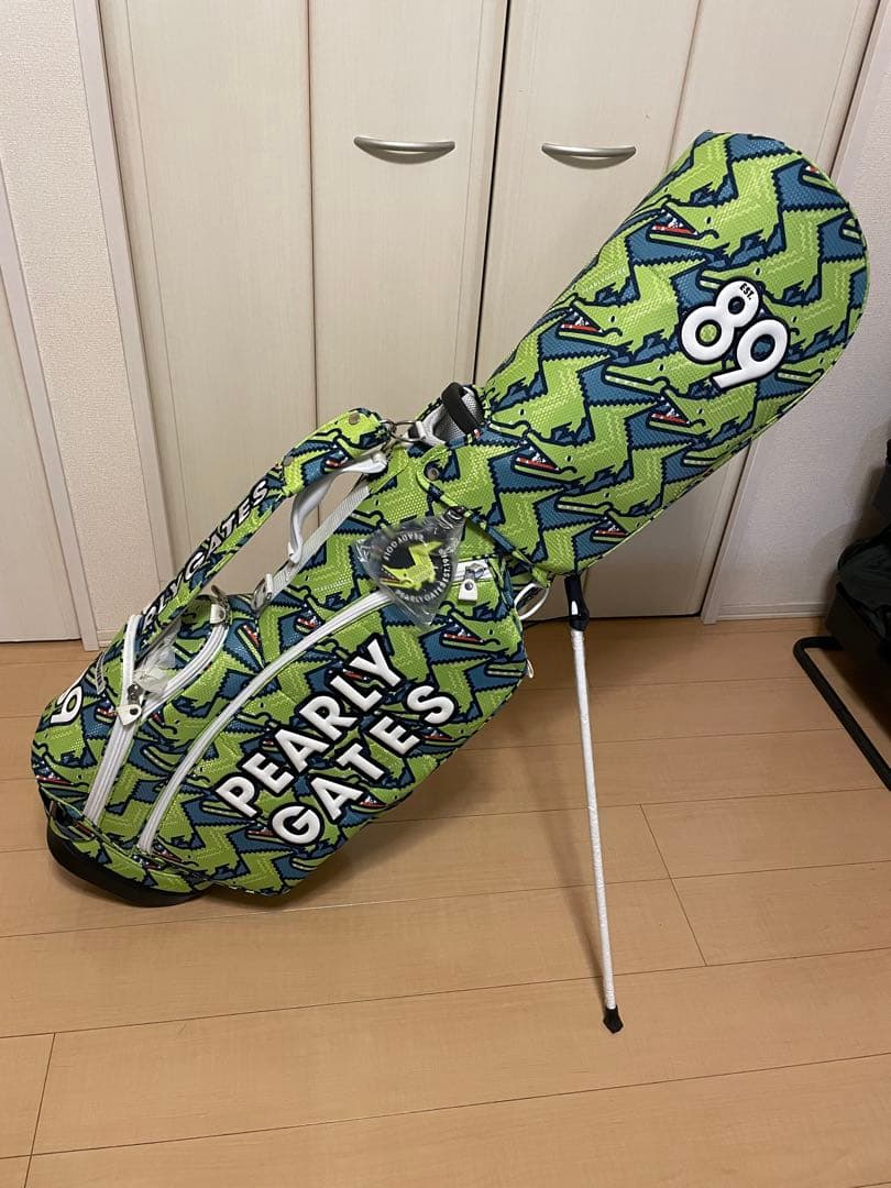 PEARLY GATES ゴルフバッグ ワニ柄 89 おまけ付き　ワニ柄バック