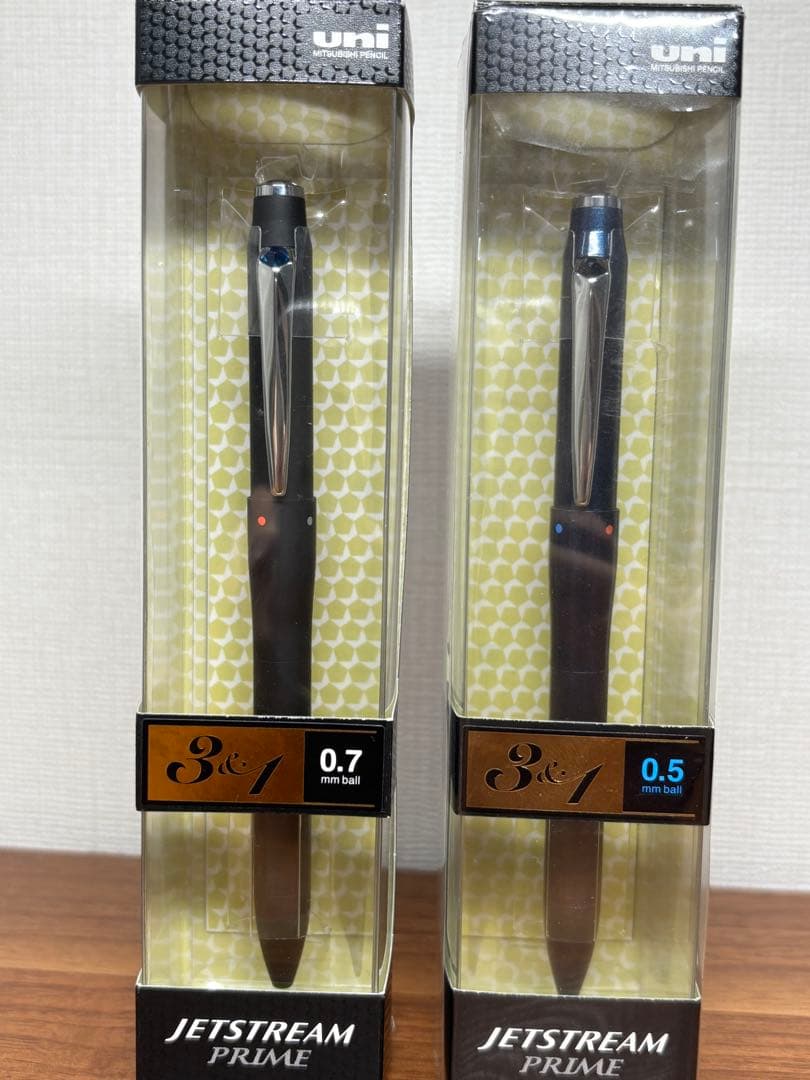 uni JETSTREAM PRIME 3色ボールペン 0.7 0.5セット