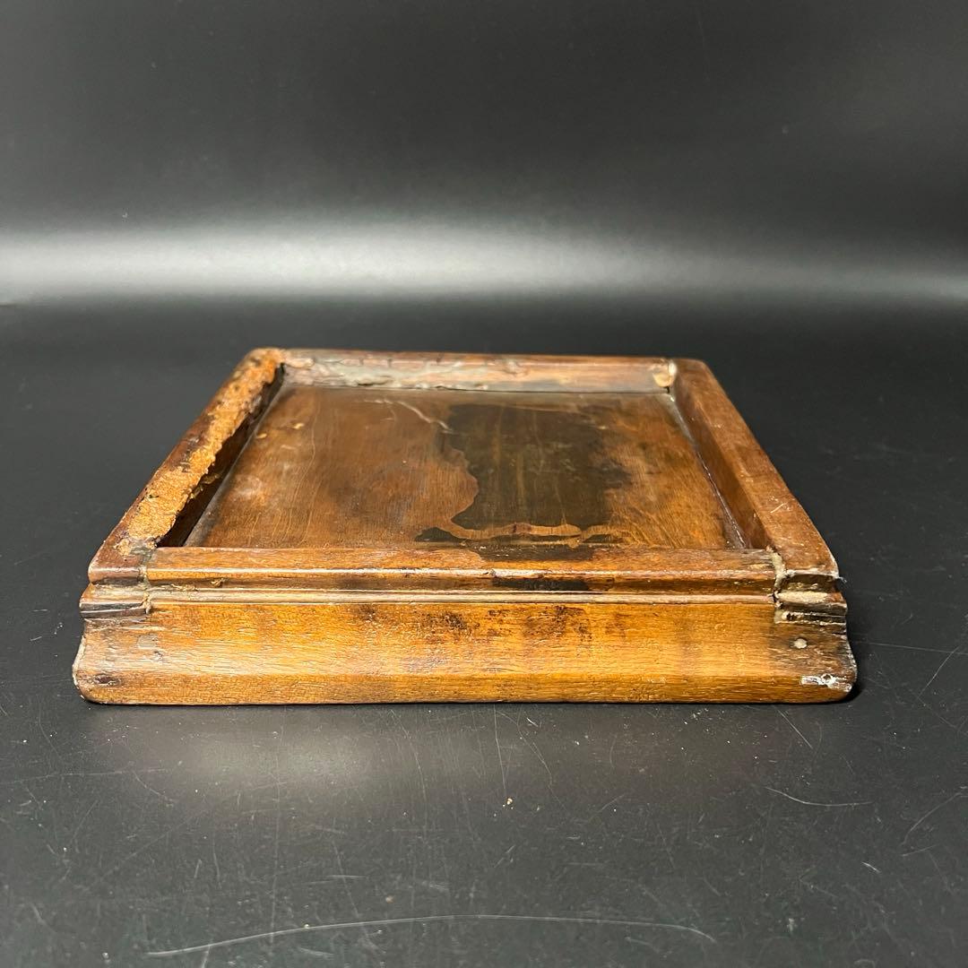 李朝 四方盆 木製 角盆 酒盆 茶盆 古民藝 朝鮮古美術 民藝 花台 展示台