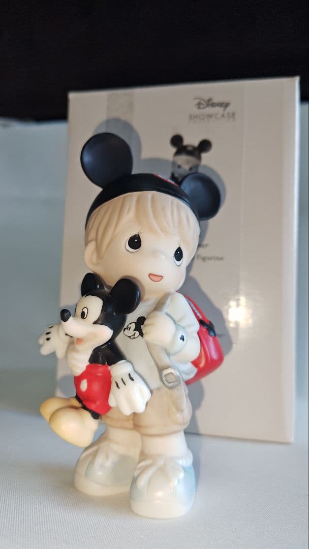 美品 2体セット ディズニーショーケースコレクション 磁器製人形