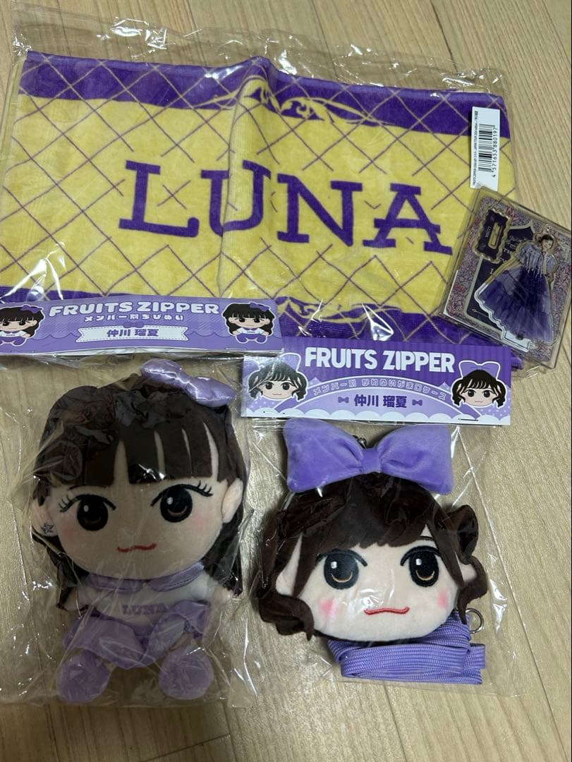 フルーツジッパー　仲川瑠夏　セット売り　推し活